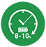 8-10 HRS Runtime